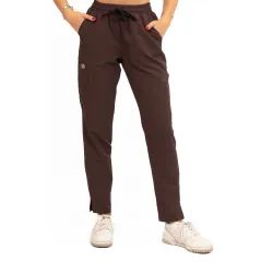 Spodnie medyczne MEDI TEDDY - NAVARETTE DARK CACAO